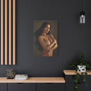 Soft Studio Nude Portrait Wall Art & Canvas Print