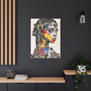 Avant Garde Collage Portrait Wall Art & Canvas Print