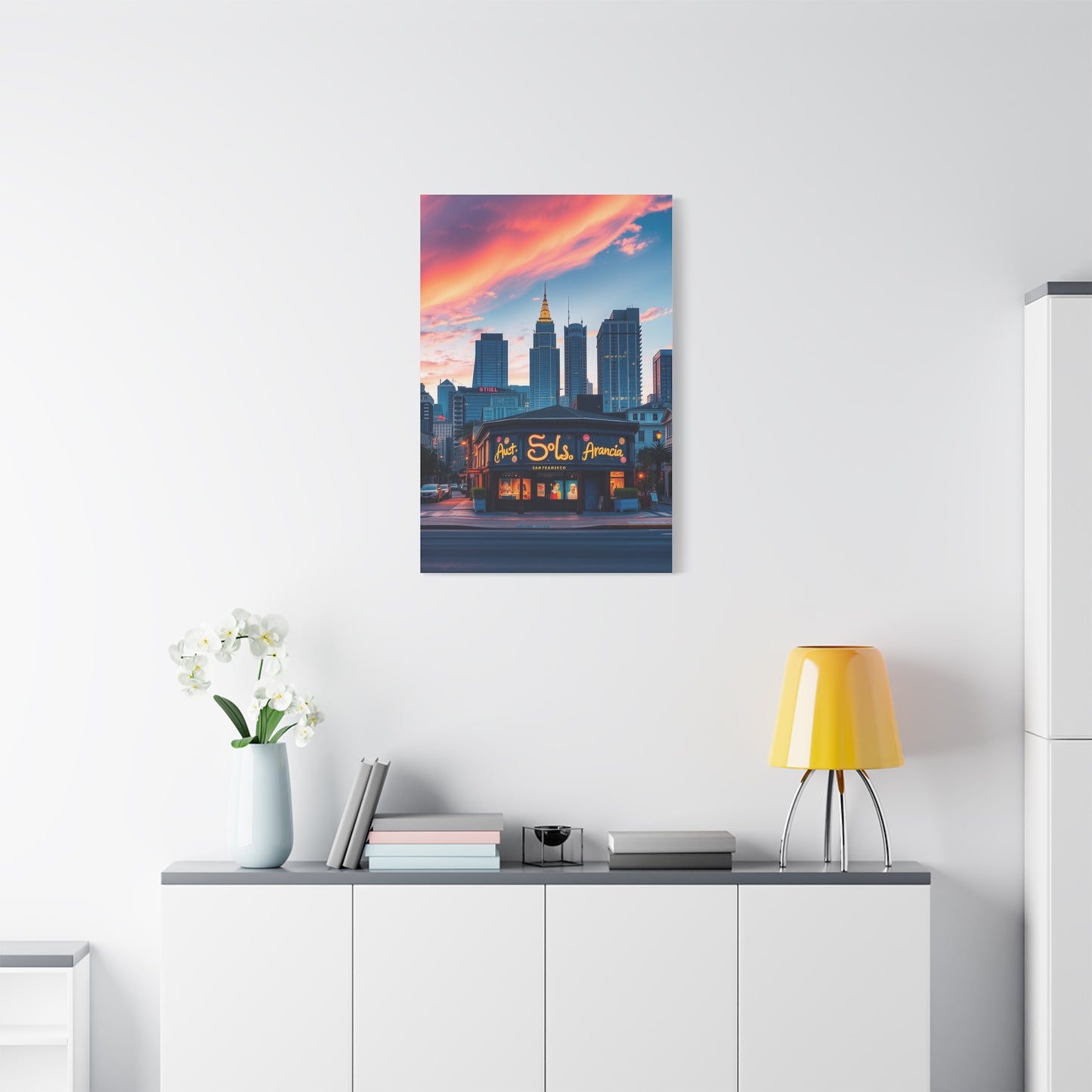 San Francisco Art Canvas Art 5 Wall Art & Canvas Print