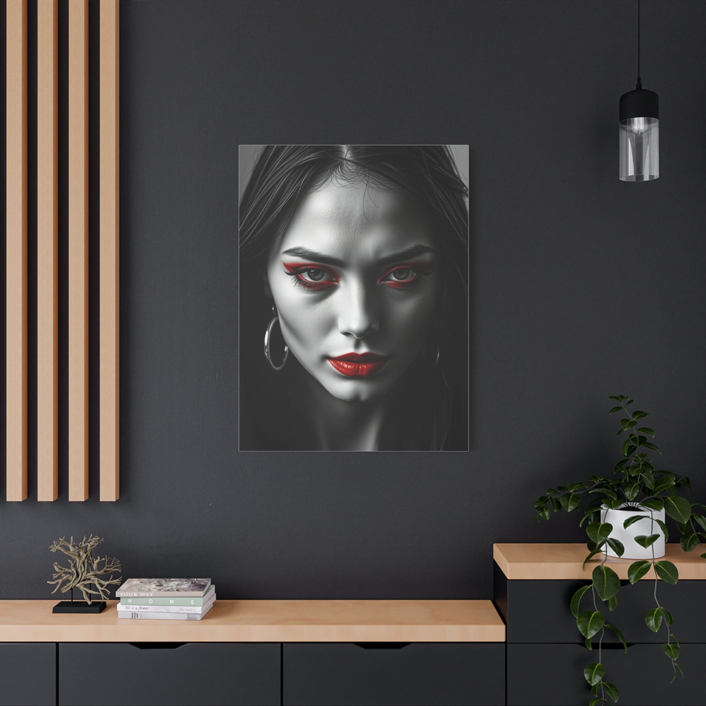 Black, White & Red Art Supreme Gallery Wall Art & Canvas Print