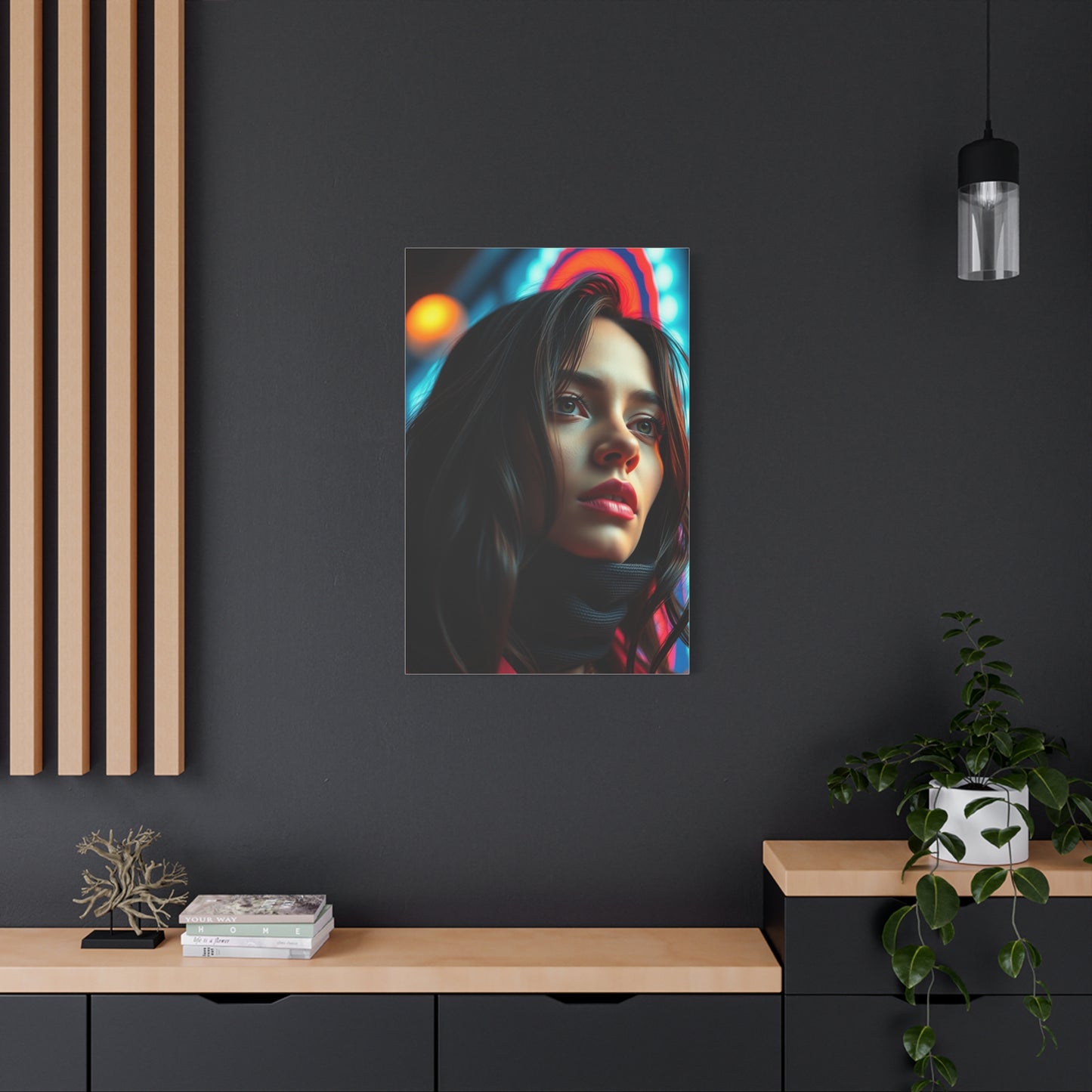70’s Aesthetic Art Refined Canvas Wall Art & Canvas Print