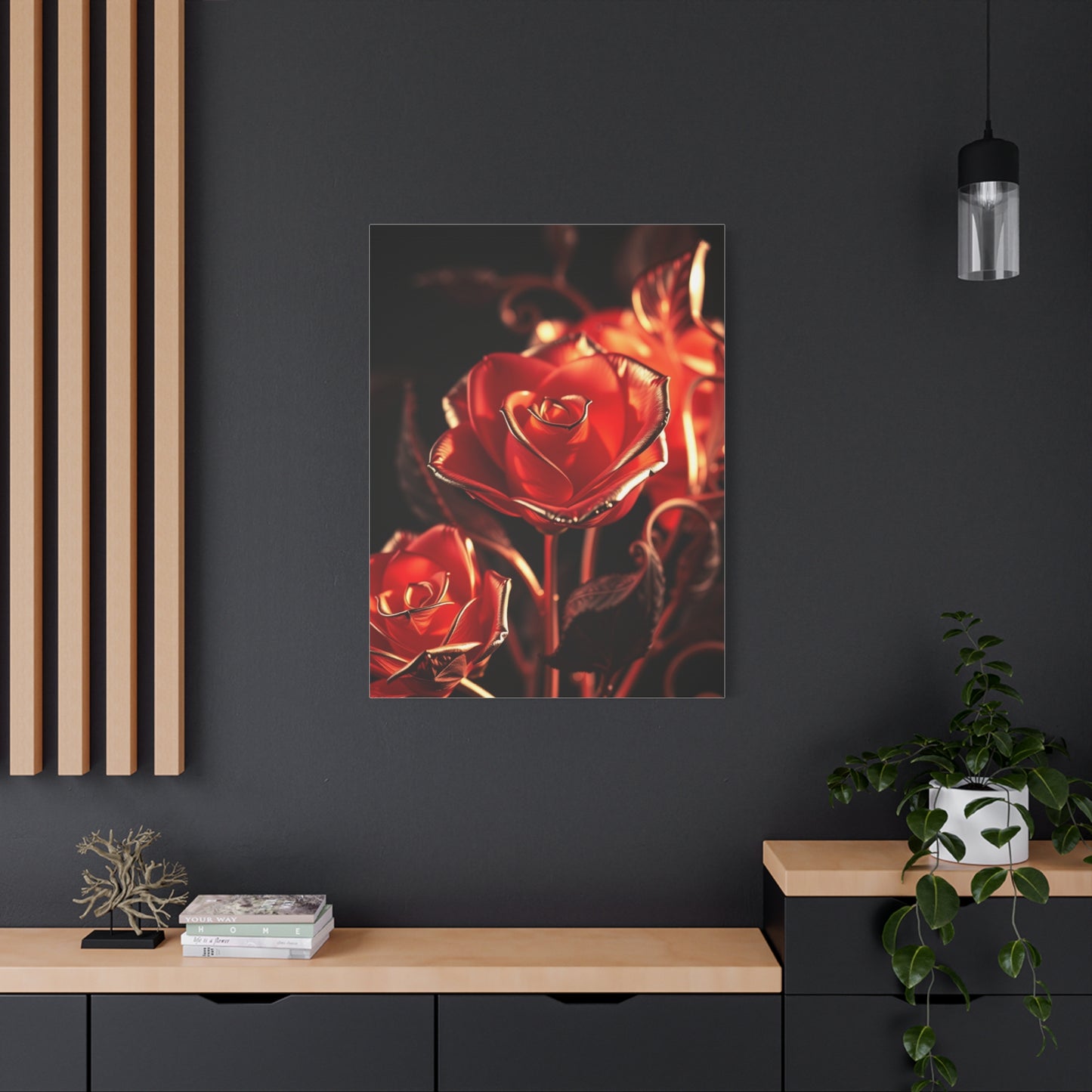 Gilded Rose Splendor Wall
