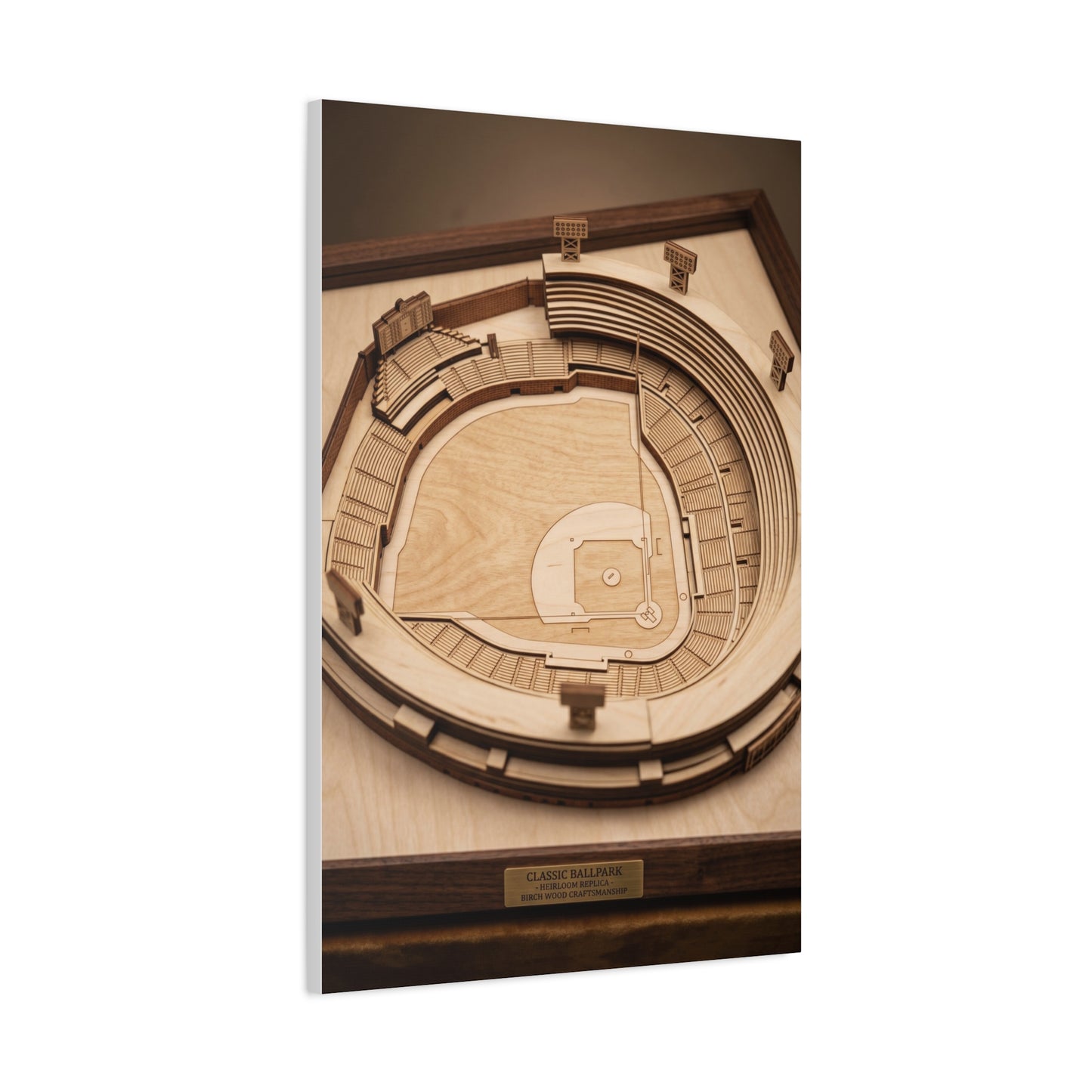 Classic Ballpark Replica Sports Wall Art & Canvas Print