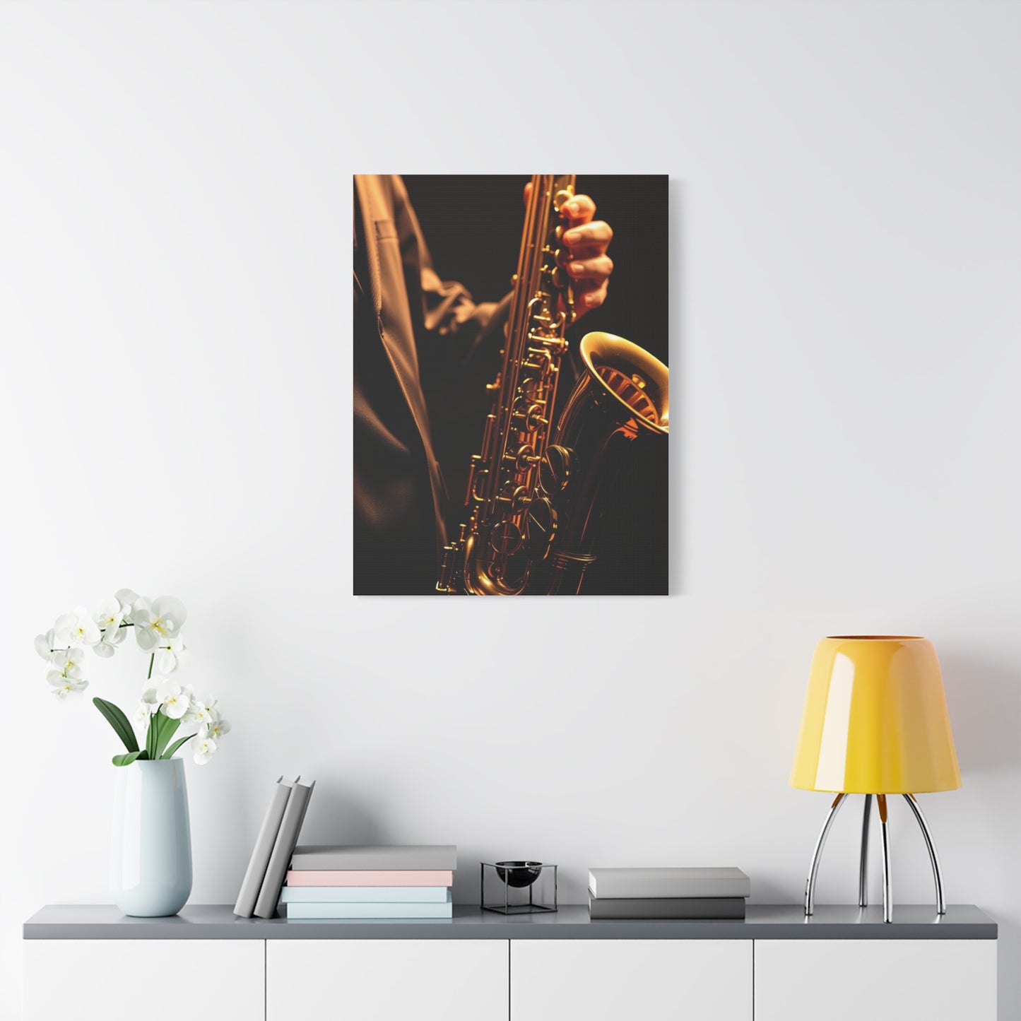 Saxophone Art Canvas Art 5 Wall Art & Canvas Print