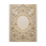 Ketubah-Inspired Papercut Relief Wall Art & Canvas Print
