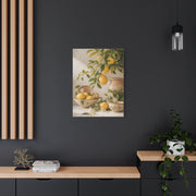 Mediterranean Citrus Botanical Still Life Wall Art & Canvas Print