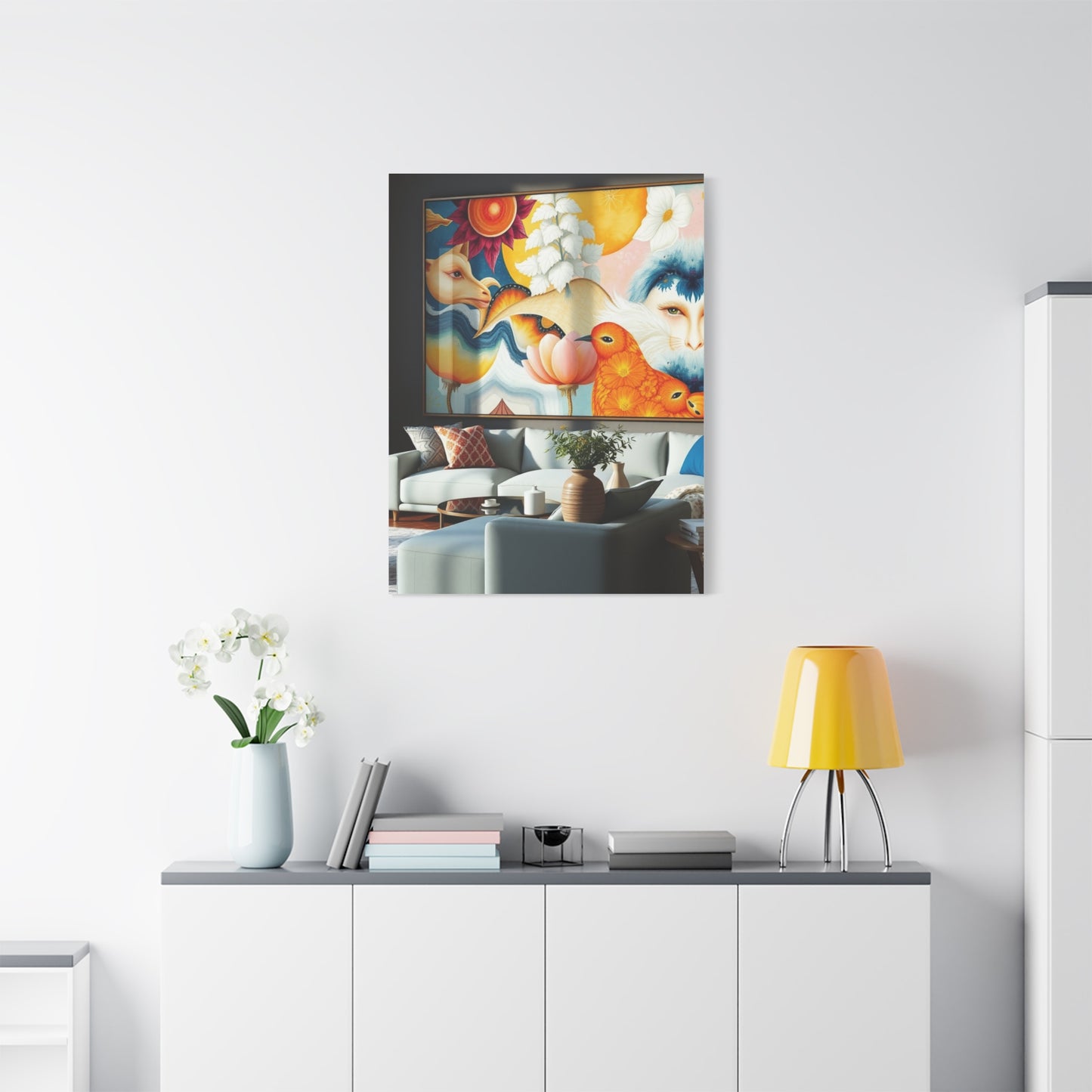 Vision Large Art for Living Room Art Art Wall Art & Canvas Print