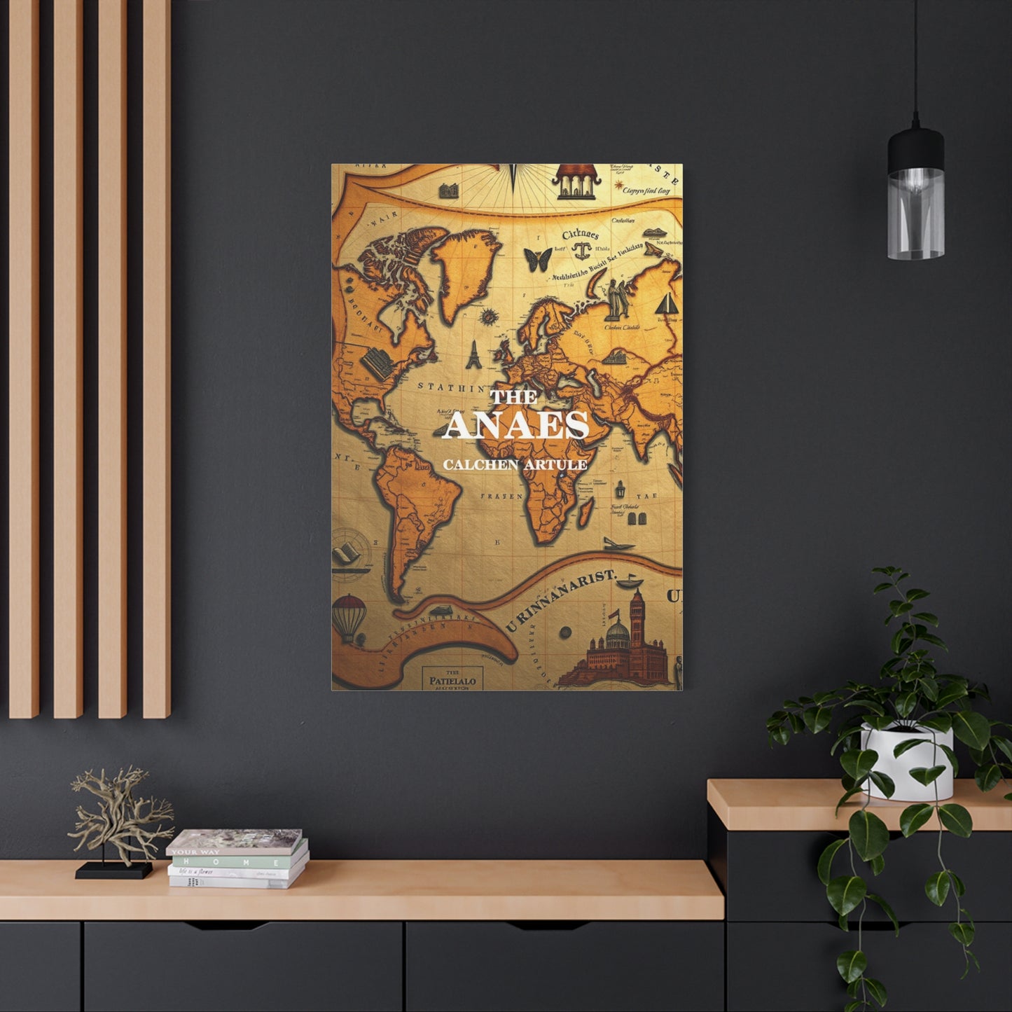 Antique Maps Art Supreme Gallery Wall Art & Canvas Print