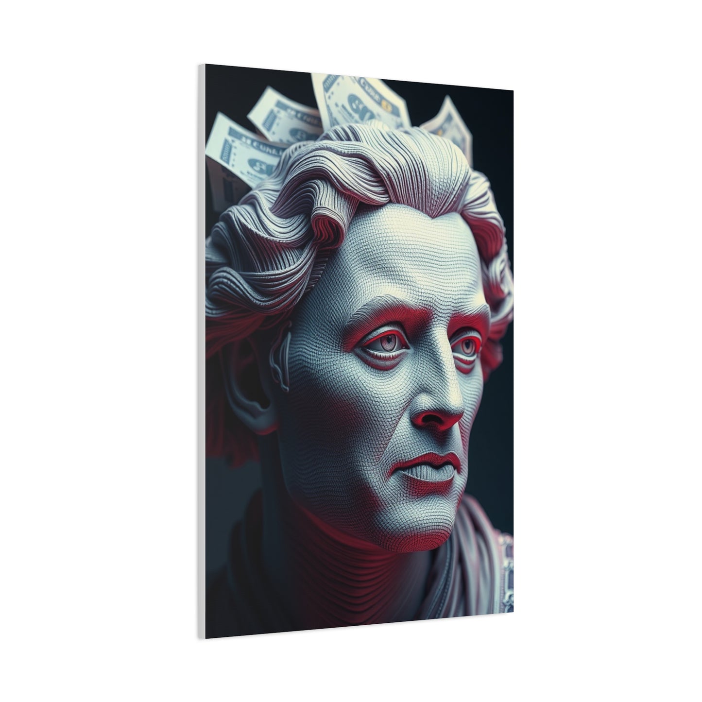 Opulent Currency Canvas wall art & canvas print