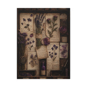 Antique Botanical Herbarium Study Wall Art & Canvas Print
