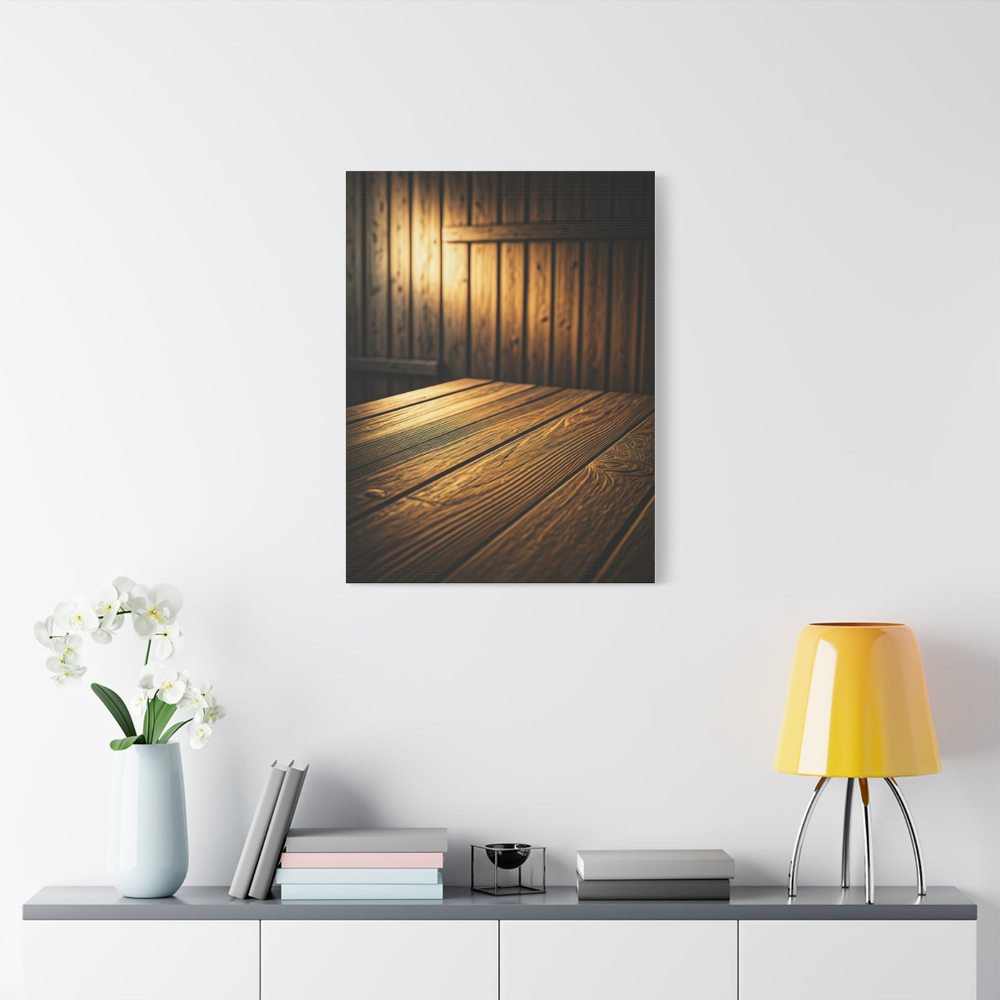 Stormlit Rustic Barn Horizon Wall Art & Canvas Prints
