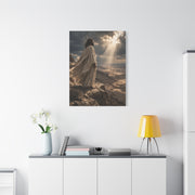 Christ Overlooking the Wilderness Light Wall Art & Canvas Print
