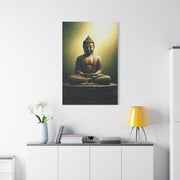 Serene Emerald Buddha Meditation Wall Art & Canvas Prints