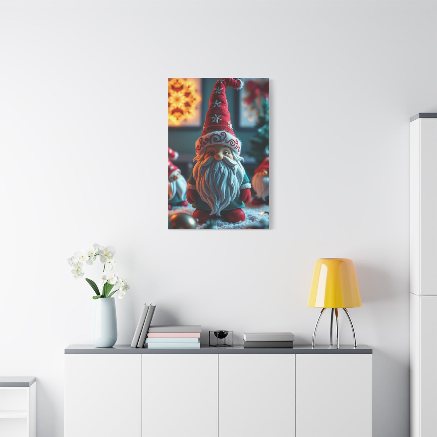 Supreme Christmas Gnome Art Beautiful Collection Wall Art & Canvas Print