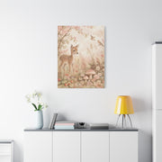 Soft Pink Woodland Storybook Wall Art & Canvas Print