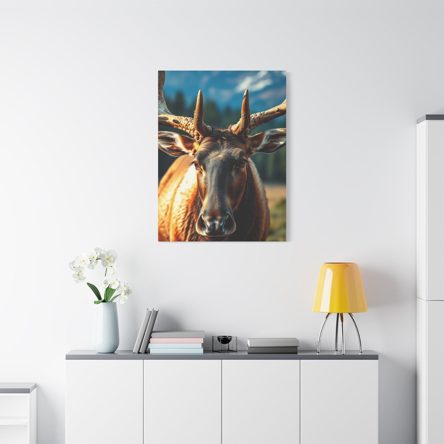 Supreme Elk Art Beautiful Collection Wall Art & Canvas Print