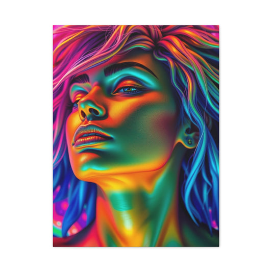 Chroma Symphony Canvas Wall Art & Canvas Print