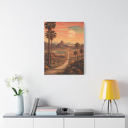 Enchanted Desert Highway Wall Art & Canvas Print