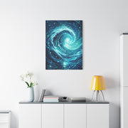 Tidal Force Abstract Ocean Wall Art & Canvas Print