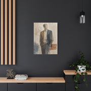 Executive Portrait Abstraction Wall Art & Canvas Print