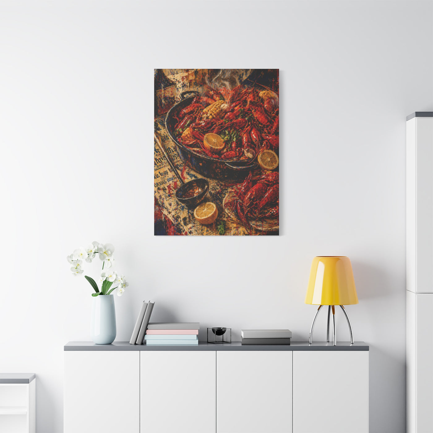 Crawfish Boil Fine Art Composition Wall Art & Canvas Print