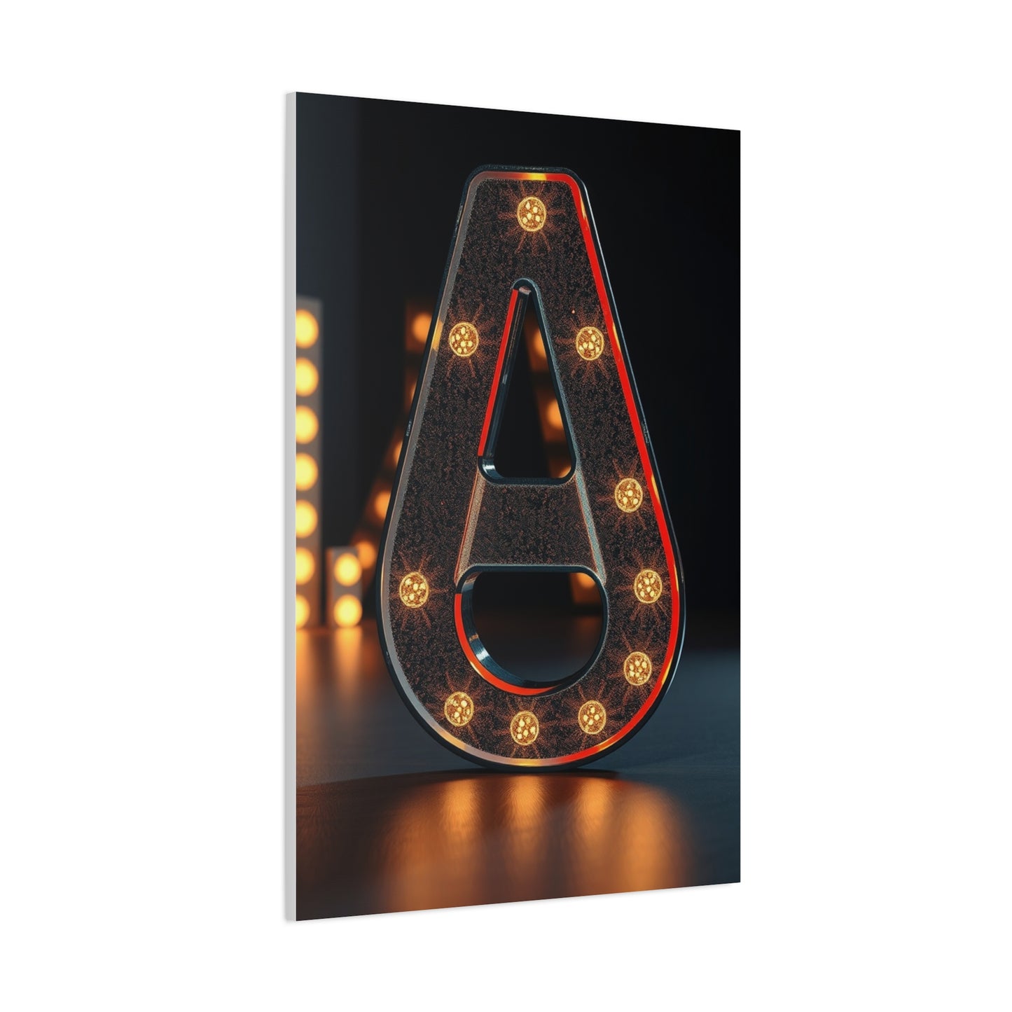 Elite A Alphabet & Letter Art Vision Wall Art & Canvas Print