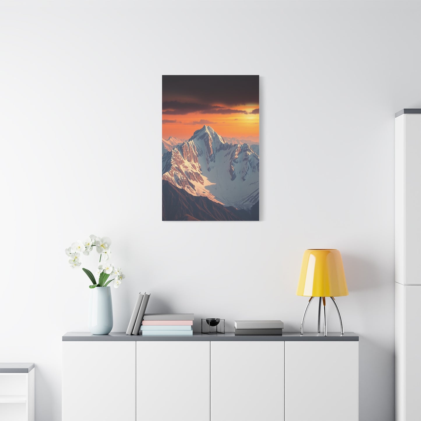 Serene Heights Artwork Wall Art & Canvas Print