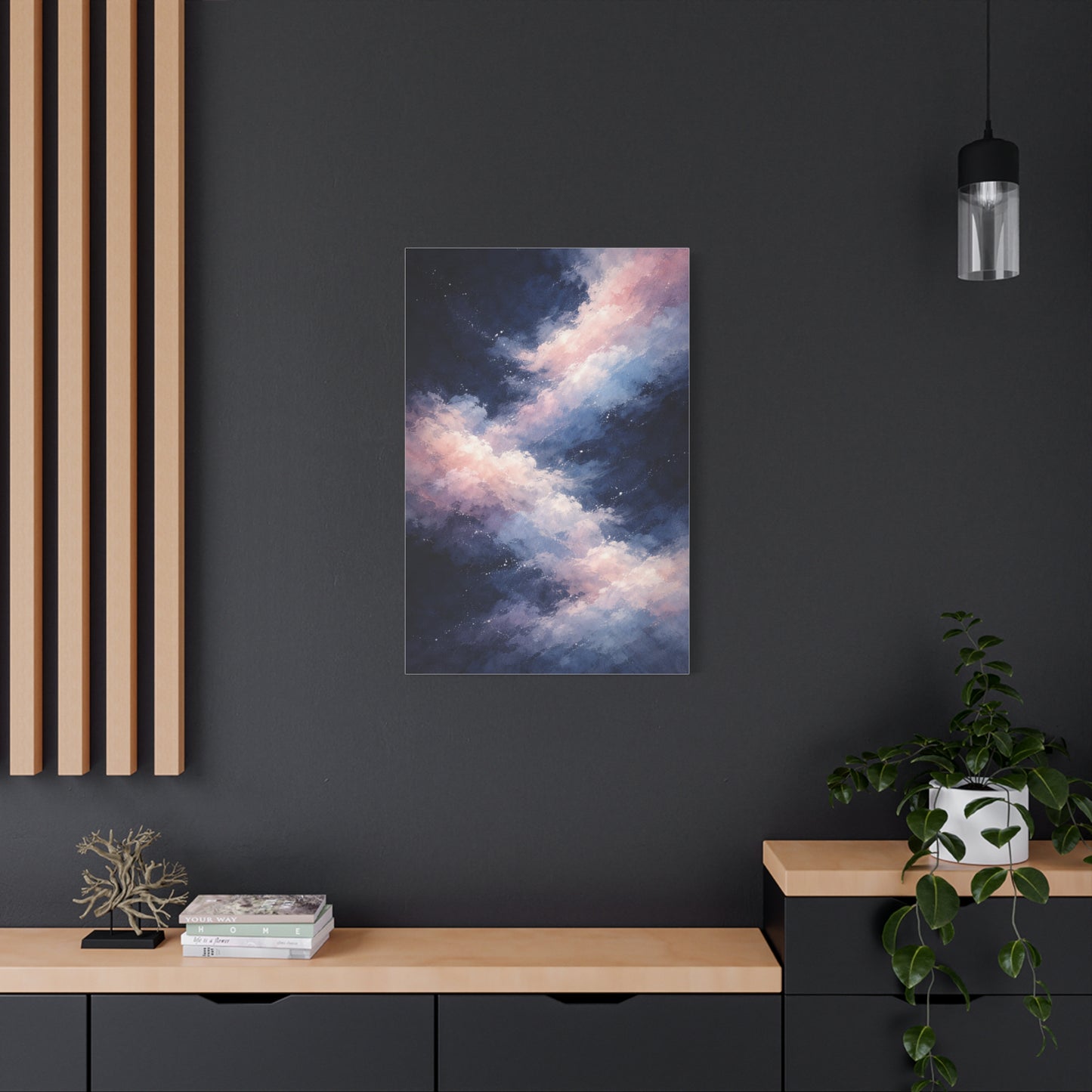 Celestial Cloudscape Abstraction Wall Art & Canvas Print