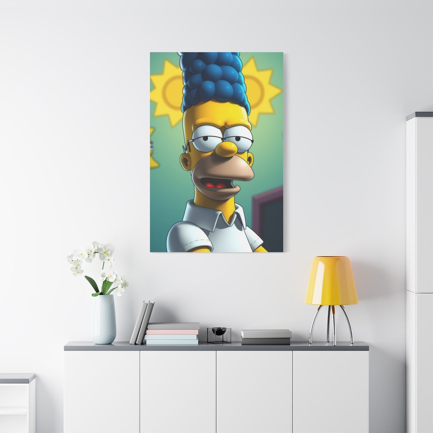 Supreme The Simpsons Art Beautiful Collection Wall Art & Canvas Print