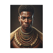 Warrior King Portrait Wall Art & Canvas Prints
