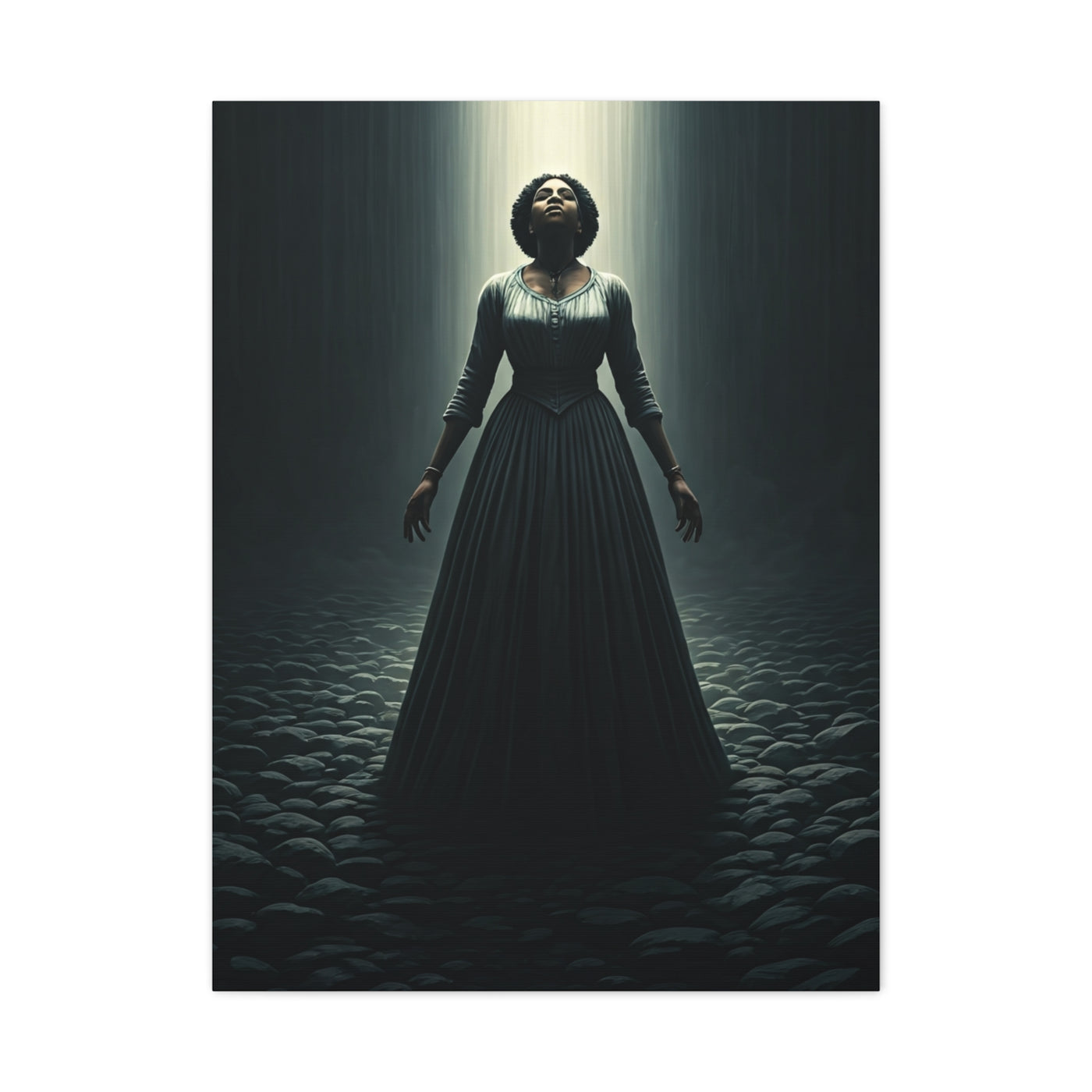 Veil of Silence Portrait Wall Art & Canvas Prints