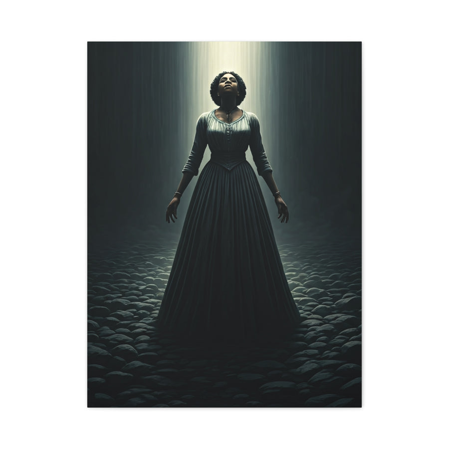 Veil of Silence Portrait Wall Art & Canvas Prints