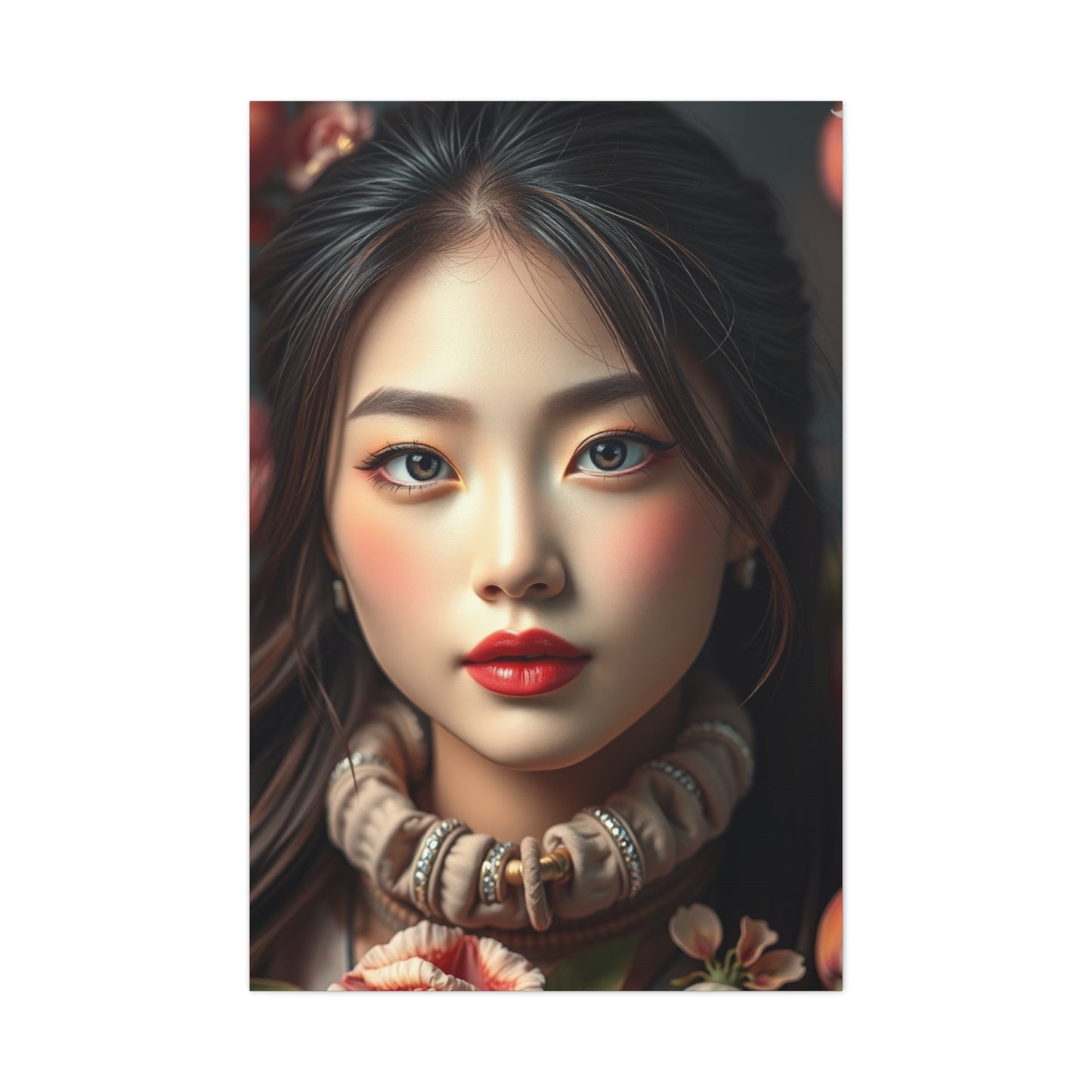 Peach Art Supreme Canvas Wall Art & Canvas Print