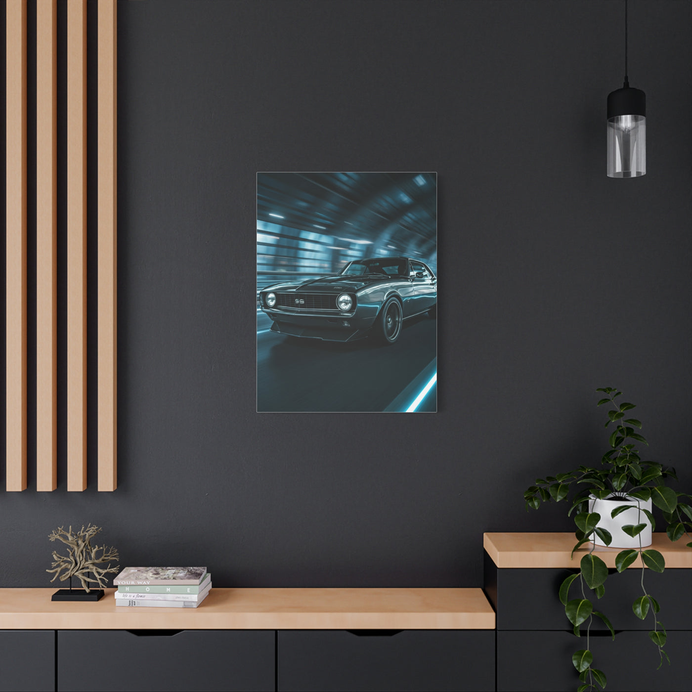 1969 Chevrolet Camaro SS Modernized Muscle Sprint Wall Art & Canvas Prints