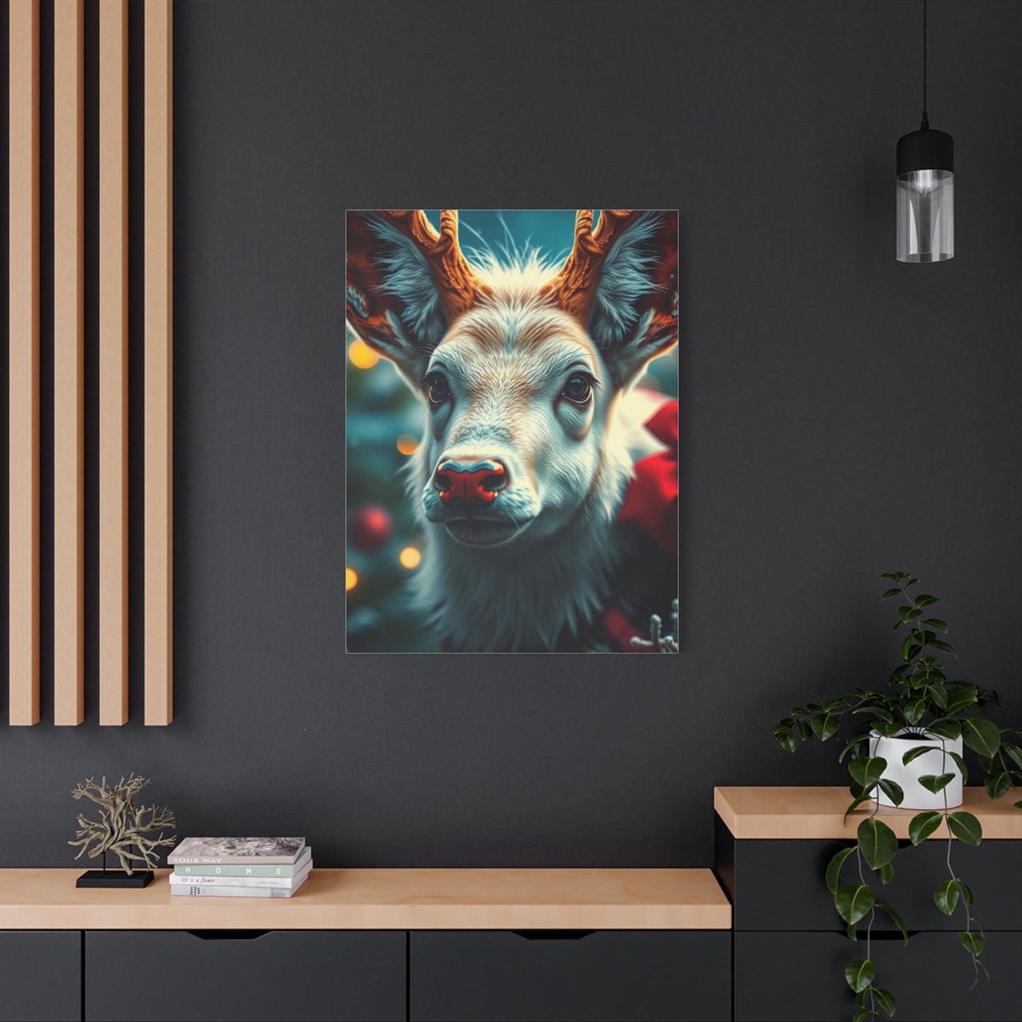 Supreme Christmas Animal Art Beautiful Collection Wall Art & Canvas Print