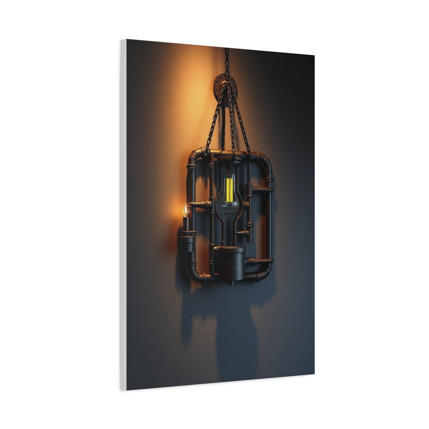 Sophisticated Steel Tapestry Wall Art & Canvas Print