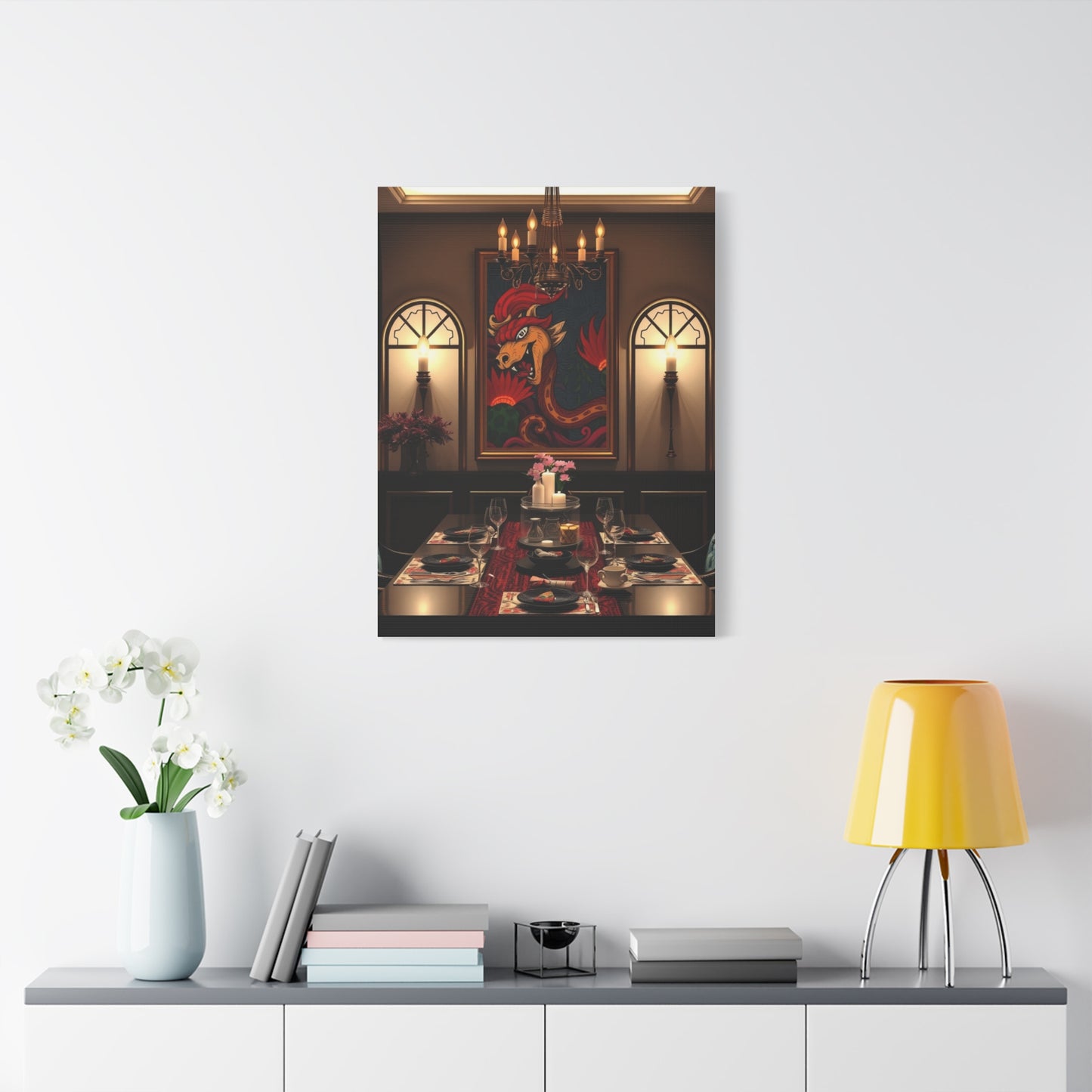 Gastronomic Elegance Canvas Wall Art & Canvas Print