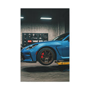 Toyota GR86 Modern Workshop Modification Scene Wall Art & Canvas Prints