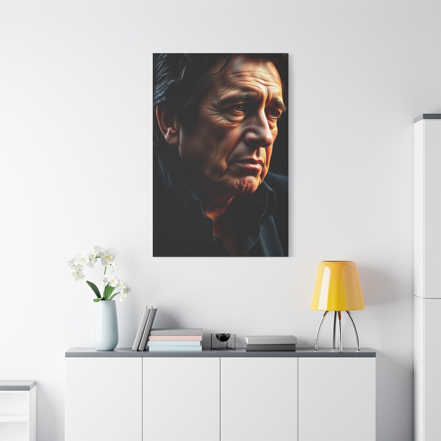 Vision Johnny Cash Art Art Wall Art & Canvas Print
