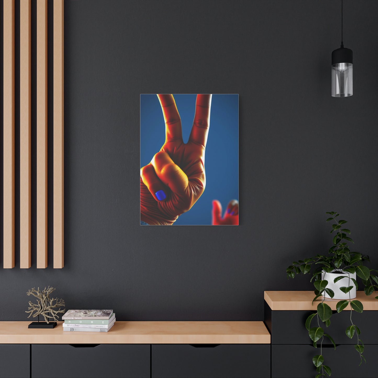 Peace Sign Art Supreme Canvas Wall Art & Canvas Print