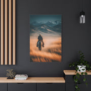 Western Rider Open Plains Wall Art & Canvas Print