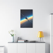 Sunset Jet Flight Path Wall Art & Canvas Prints