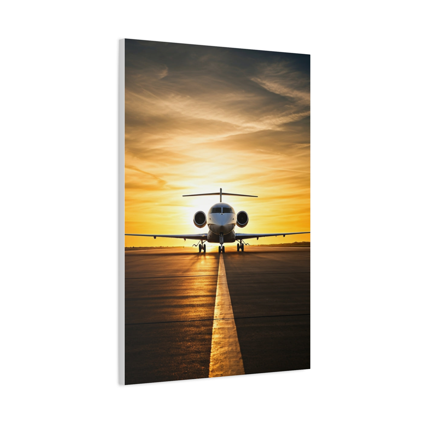 Runway Golden Departure Wall Art & Canvas Prints