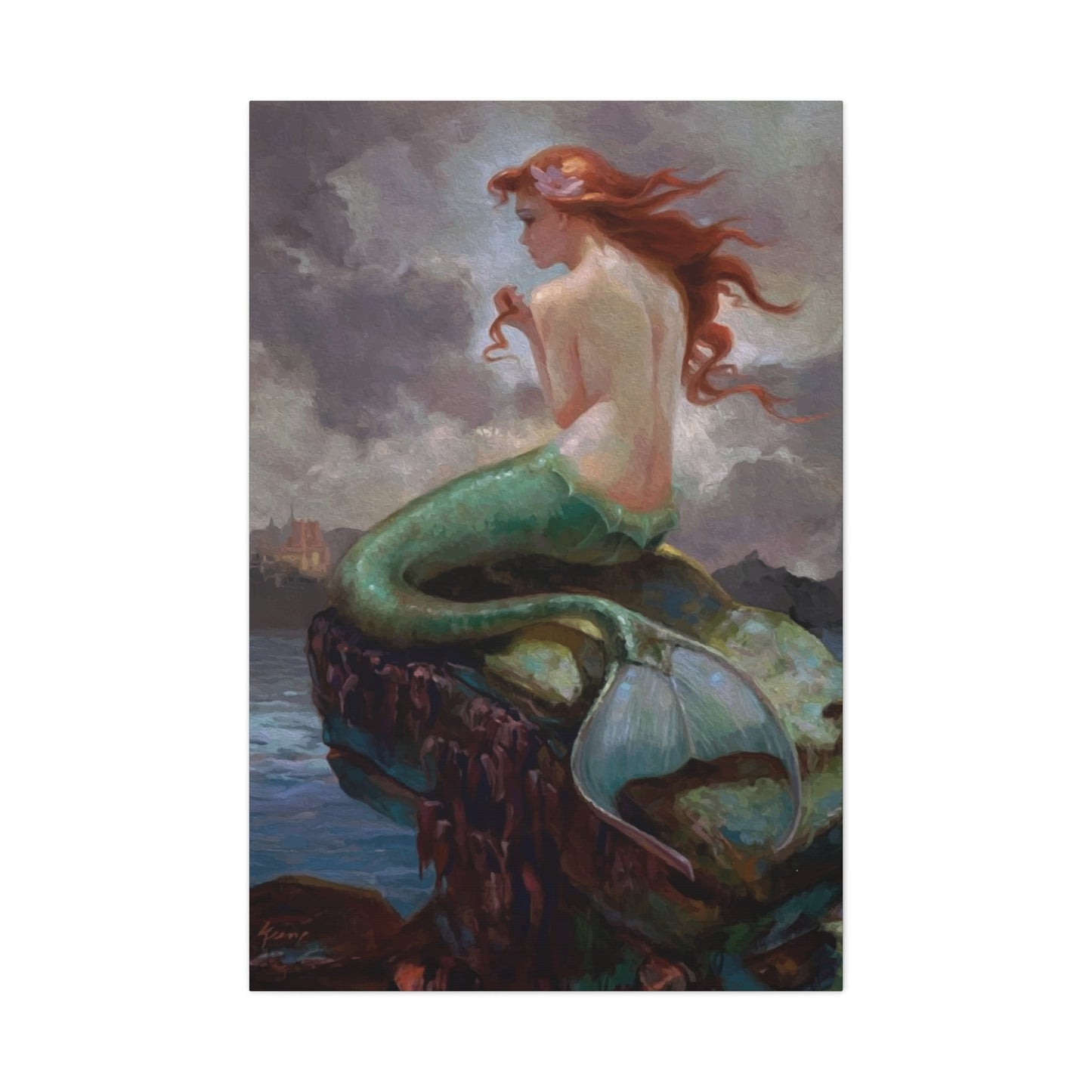 Mermaid Wall Art & Canvas Prints