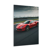 Ferrari 488 GTB Racing Line Precision Wall Art & Canvas Prints