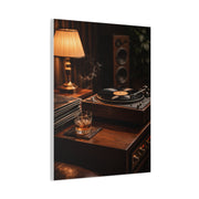 Vinyl Collector Studio Scene Wall Art & Canvas Print