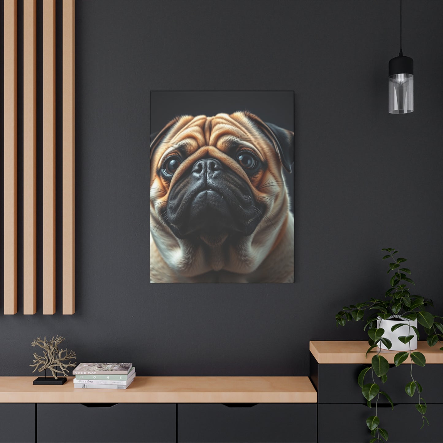 Supreme Pug Art Beautiful Collection Wall Art & Canvas Print