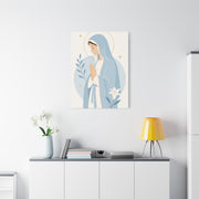 Minimalist Modern Mary Wall Art & Canvas Print