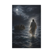 Jesus Walking on Water Scripture Wall Art & Canvas Print