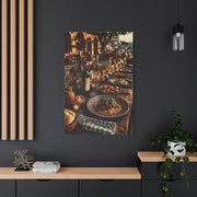Italian Al Fresco Dinner Table Wall Art & Canvas Print